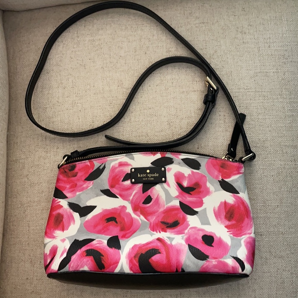 Kate Spade floral crossbody